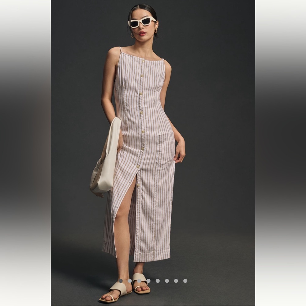The Colette Midi Dress: Linen Edition